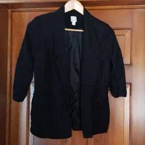 3/4 Sleeve Open Front Blazer by Lauren Conrad